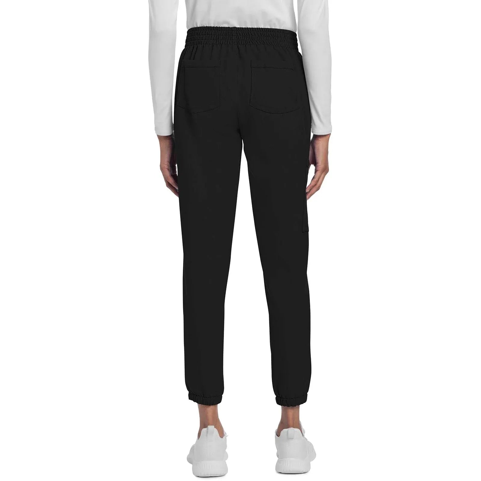 Cherokee Scrubs Pants Cherokee Originals Ultra CK273A Elevation Jogger Pant for Women Black