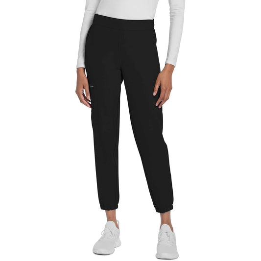 Cherokee Scrubs Pants 6XL Cherokee Originals Ultra CK273A Elevation Jogger Pant for Women Black