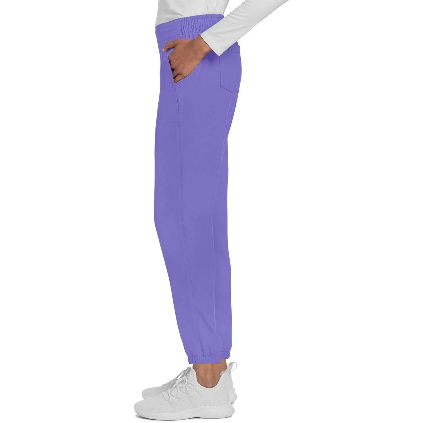Cherokee Originals Ultra CK273A Elevation Jogger Scrubs Pant for Women Electric Lavender