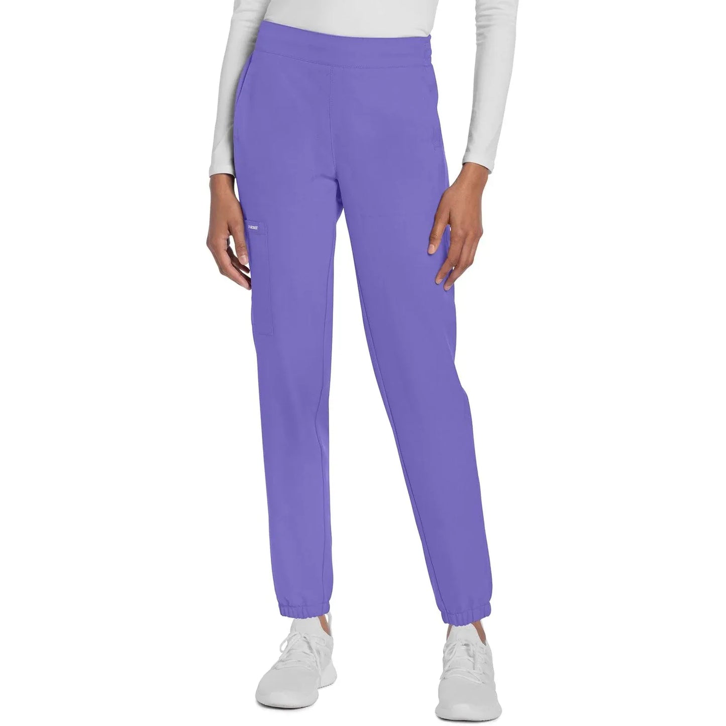 Cherokee Originals Ultra CK273A Elevation Jogger Scrubs Pant for Women Electric Lavender