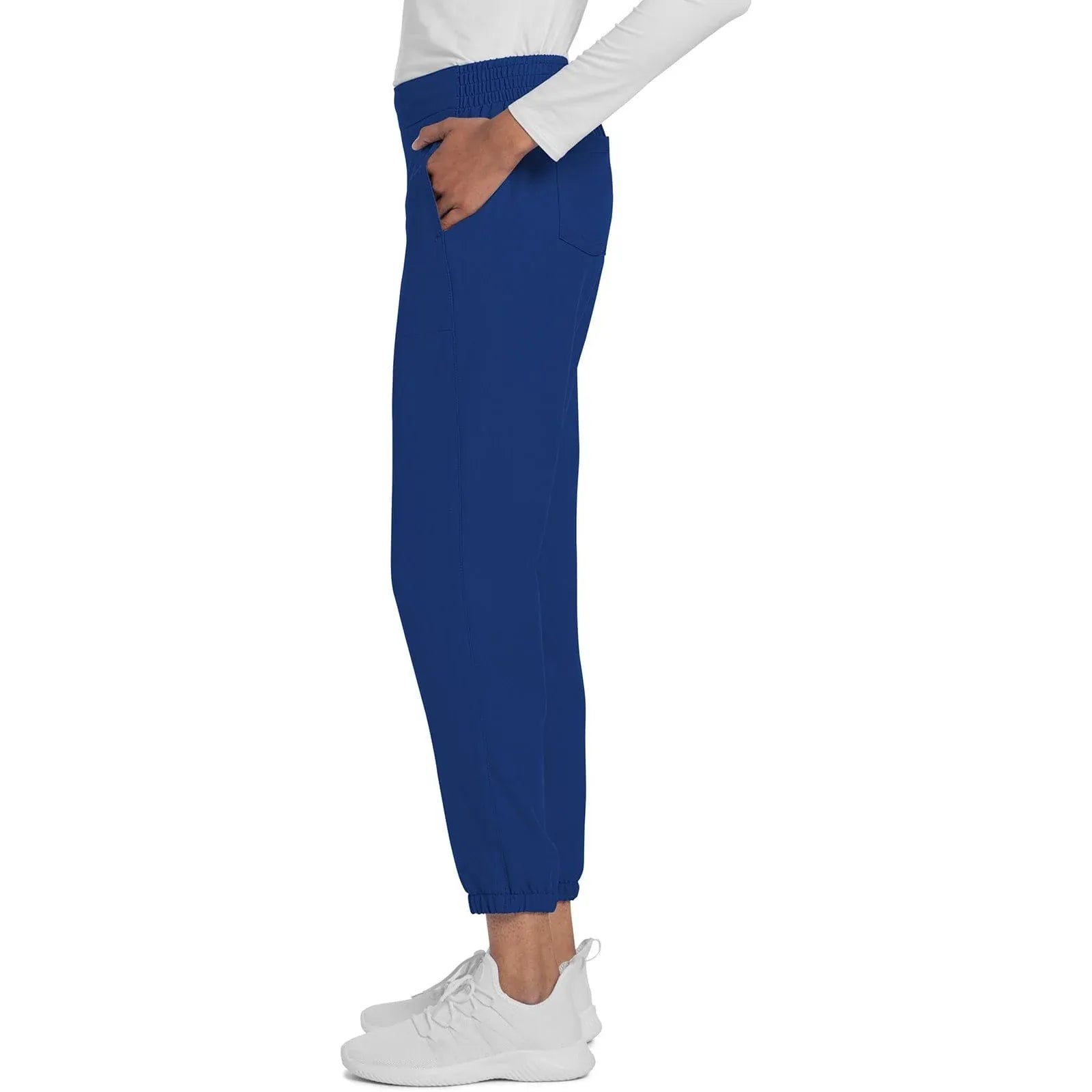 Cherokee Scrubs Pants Cherokee Originals Ultra CK273A Elevation Jogger Scrubs Pant for Women Galaxy Blue