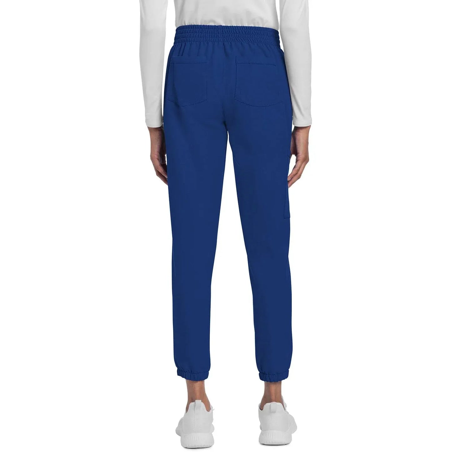 Cherokee Scrubs Pants Cherokee Originals Ultra CK273A Elevation Jogger Scrubs Pant for Women Galaxy Blue