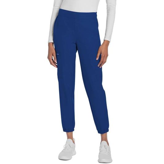 Cherokee Scrubs Pants 2XL Cherokee Originals Ultra CK273A Elevation Jogger Scrubs Pant for Women Galaxy Blue