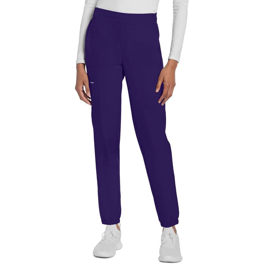 Cherokee Originals Ultra CK273A Elevation Jogger Scrubs Pant for Women Grape