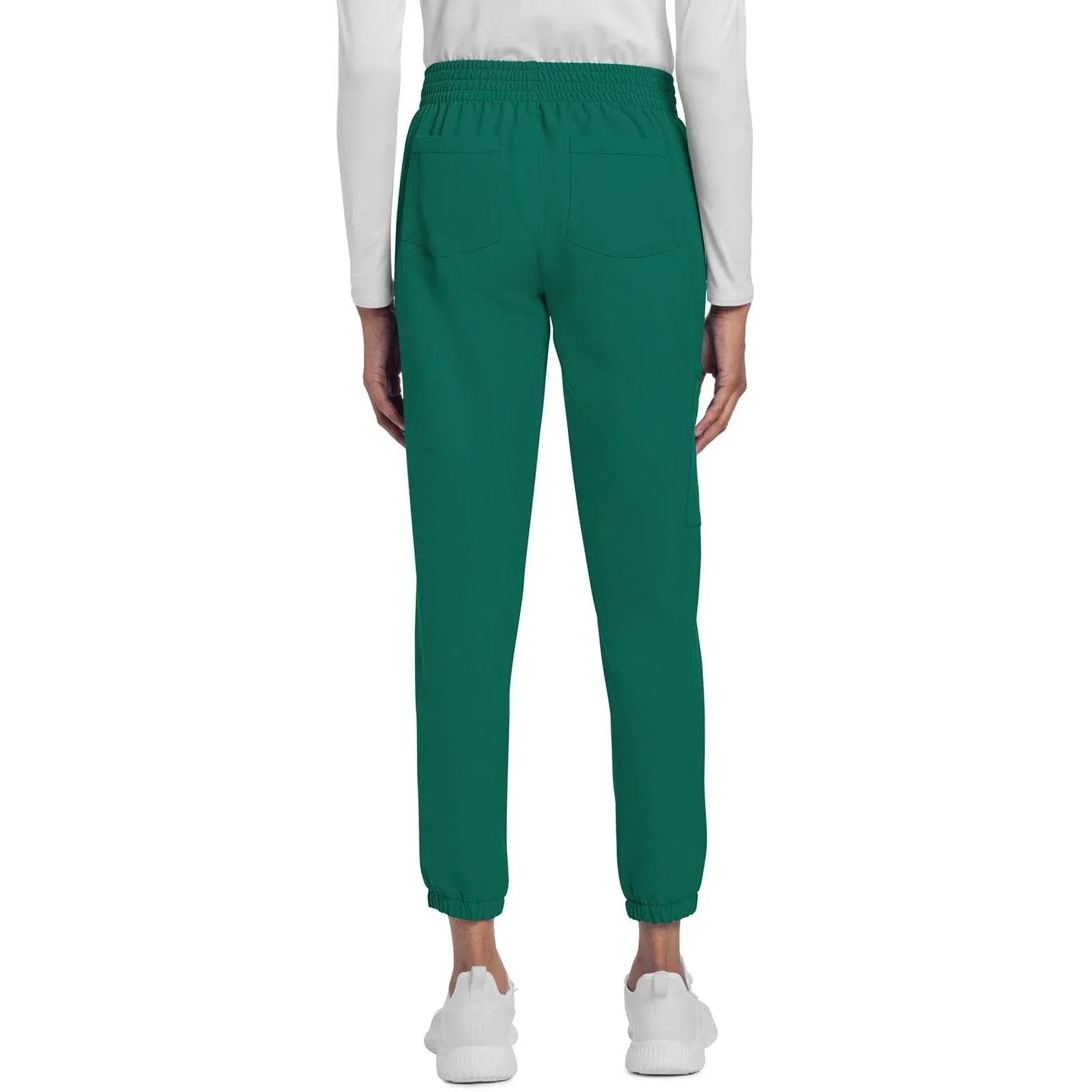 Cherokee Scrubs Pants Cherokee Originals Ultra CK273A Elevation Jogger Scrubs Pant for Women Hunter Green