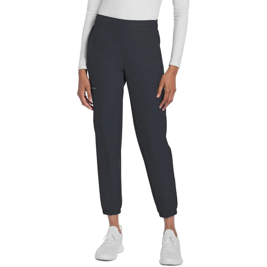Cherokee Scrubs Pants 6XL Cherokee Originals Ultra CK273A Elevation Jogger Scrubs Pant for Women Pewter
