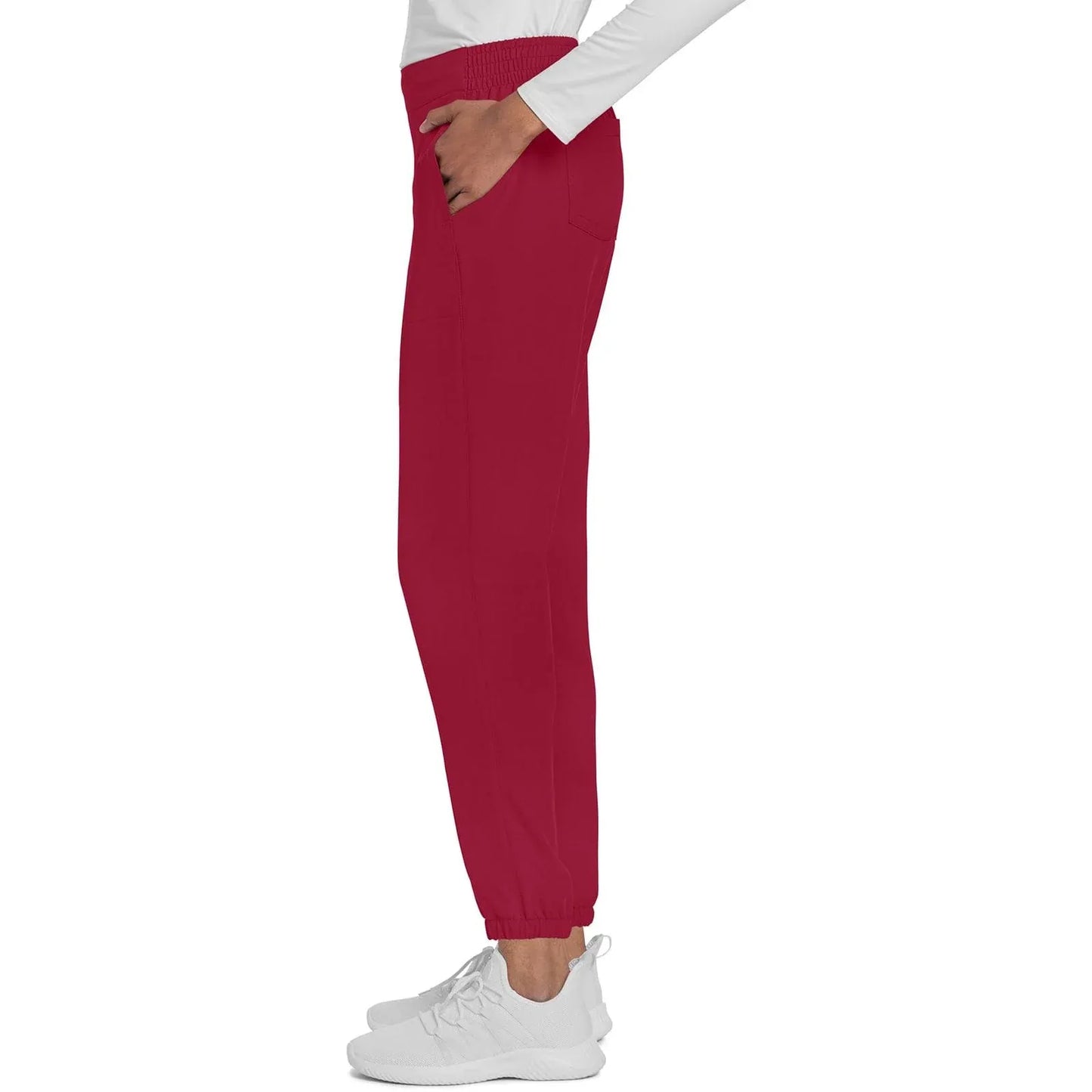 Cherokee Originals Ultra CK273A Elevation Jogger Scrubs Pant for Women Red