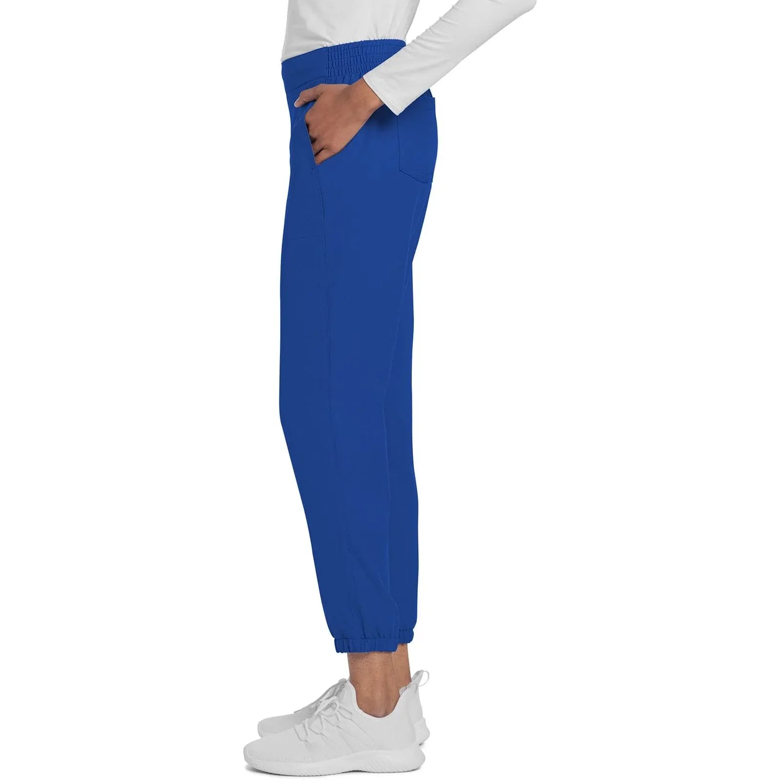 Cherokee Scrubs Pants Cherokee Originals Ultra CK273A Elevation Jogger Scrubs Pant for Women Royal Blue