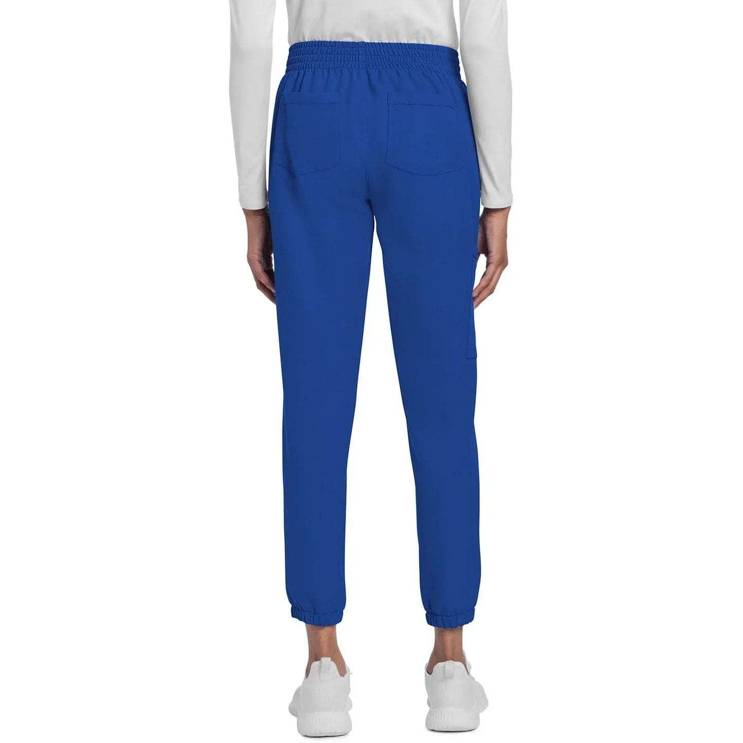 Cherokee Scrubs Pants Cherokee Originals Ultra CK273A Elevation Jogger Scrubs Pant for Women Royal Blue