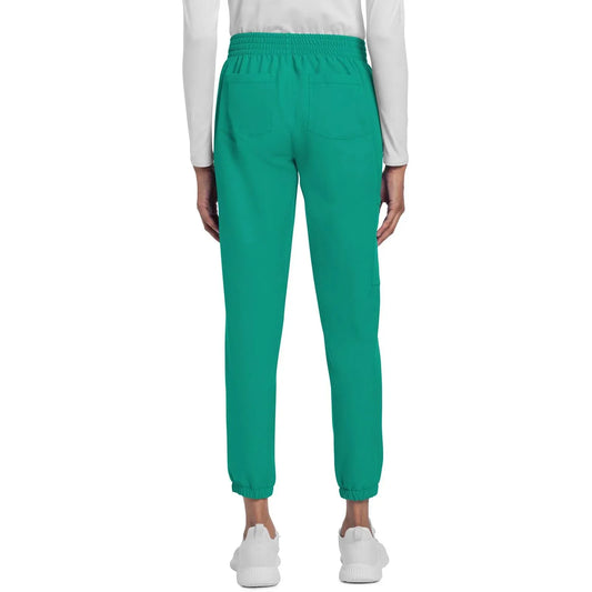 Cherokee Scrubs Pants Cherokee Originals Ultra CK273A Elevation Jogger Scrubs Pant for Women Teal Blue