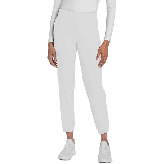 Cherokee Originals Ultra CK273A Elevation Jogger Scrubs Pant for Women White