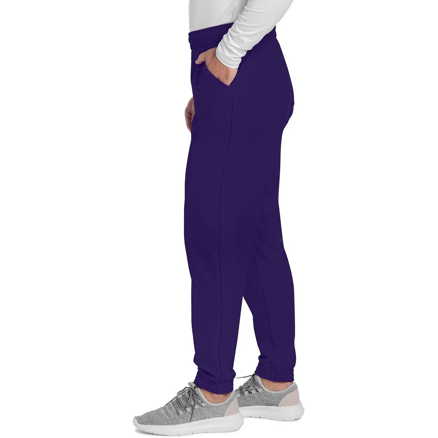 Cherokee Originals Ultra CK278A Mens Jogger Scrubs Pant Grape