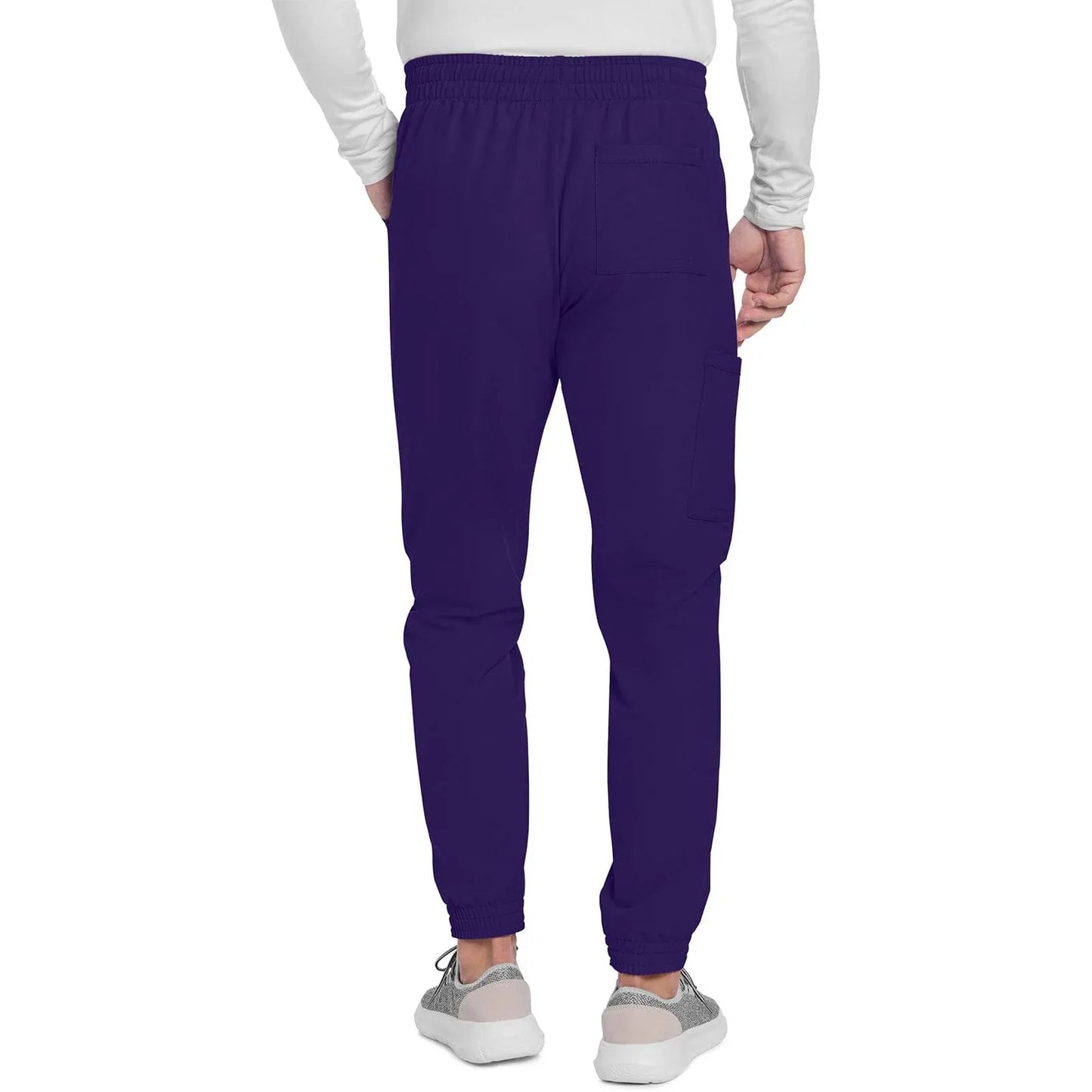 Cherokee Originals Ultra CK278A Mens Jogger Scrubs Pant Grape