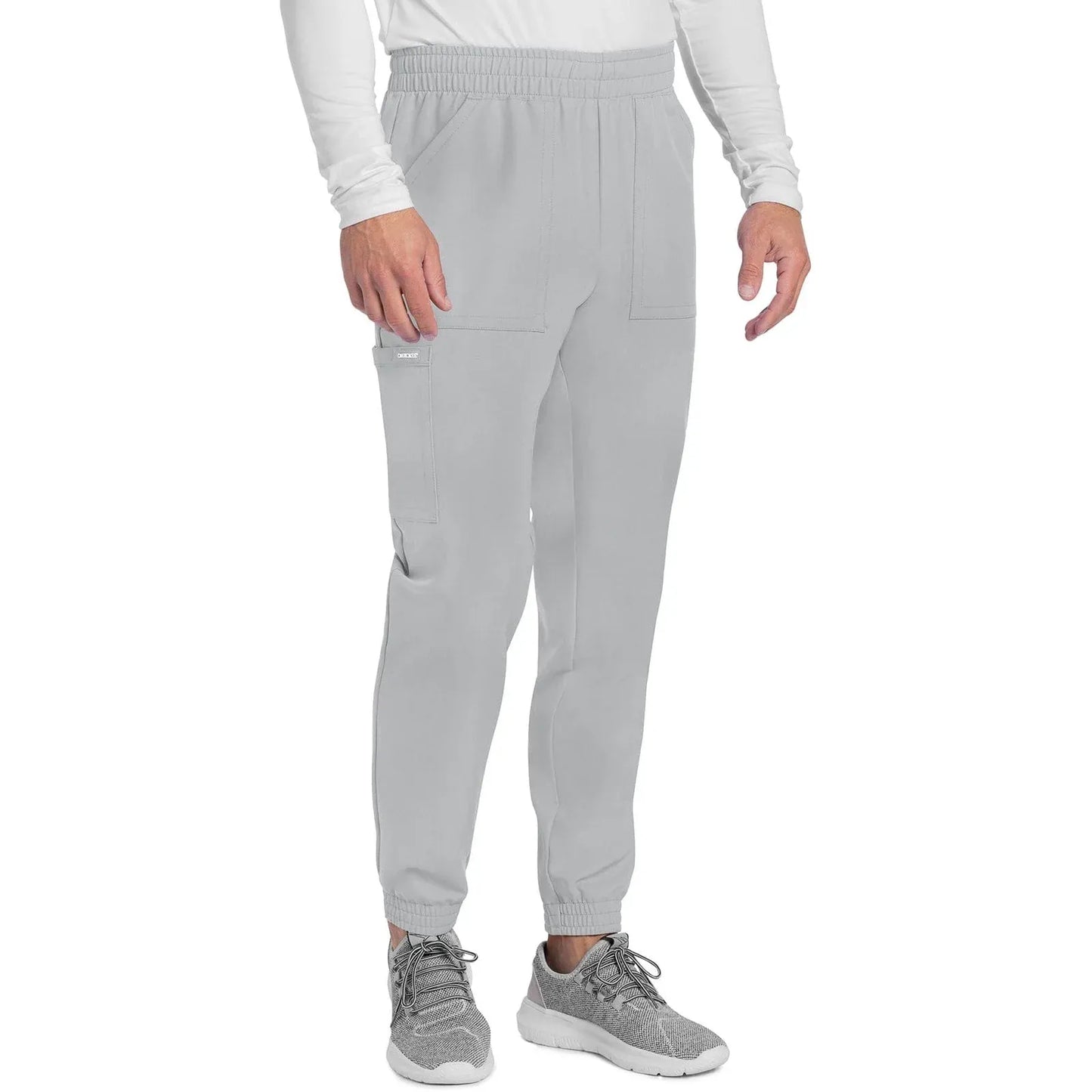 Cherokee Originals Ultra CK278A Mens Jogger Scrubs Pant Grey