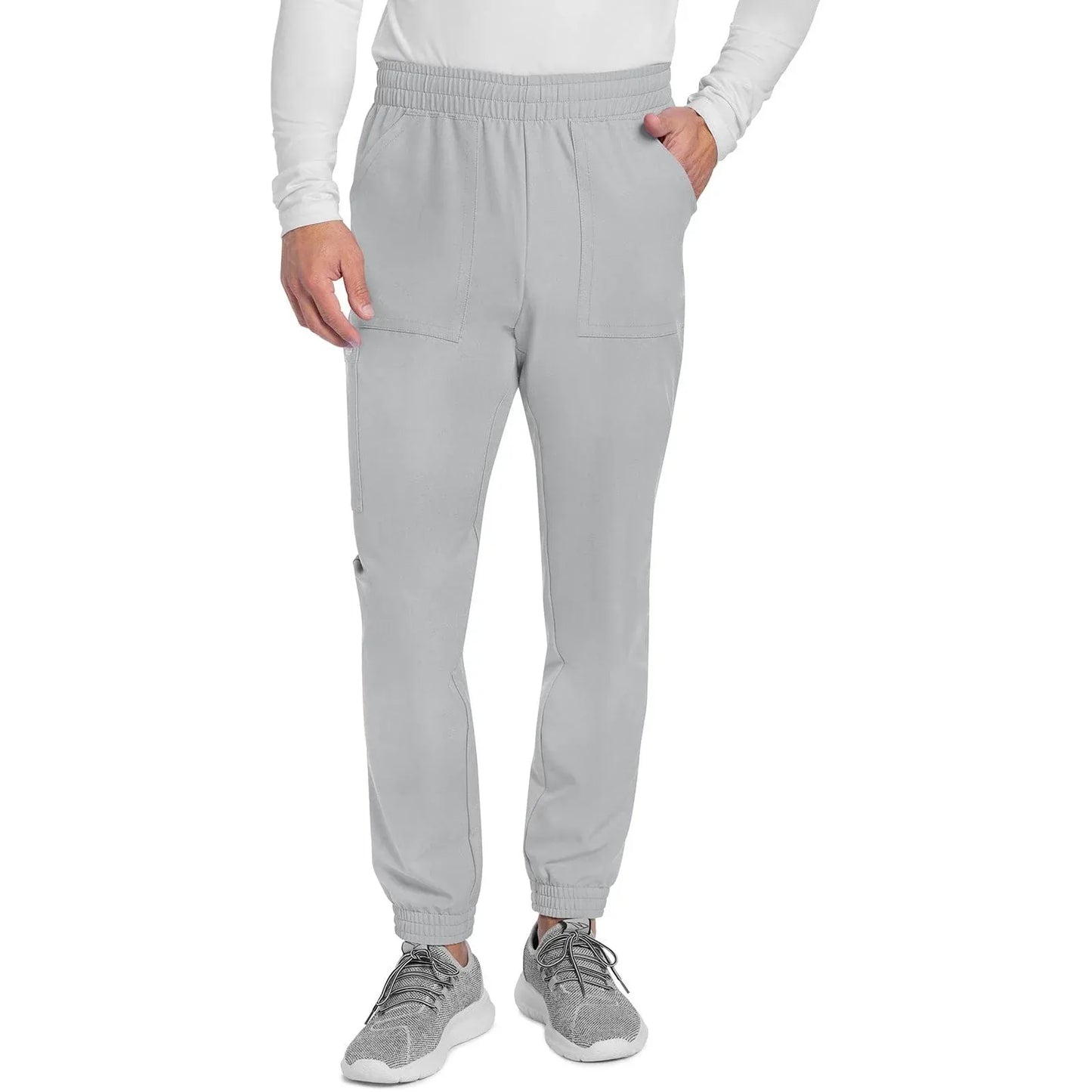 Cherokee Originals Ultra CK278A Mens Jogger Scrubs Pant Grey