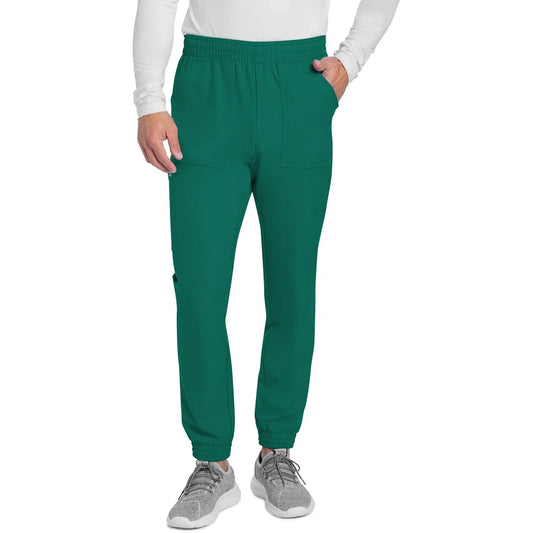 Cherokee Scrubs Pants 5XL Cherokee Originals Ultra CK278A Mens Jogger Scrubs Pant Hunter Green