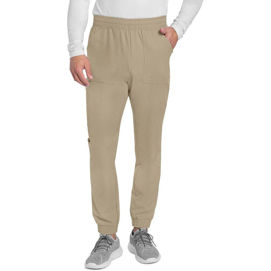 Cherokee Originals Ultra CK278A Mens Jogger Scrubs Pant Khaki