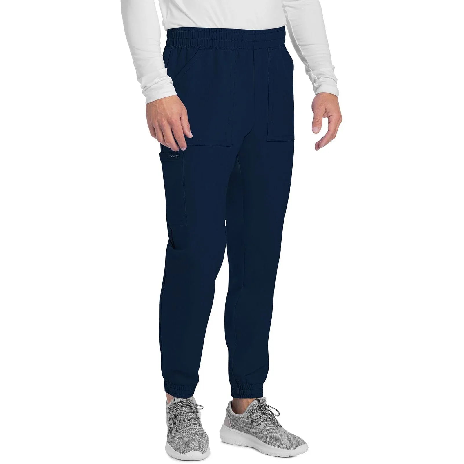 Cherokee Scrubs Pants Cherokee Originals Ultra CK278A Mens Jogger Men Pant Navy