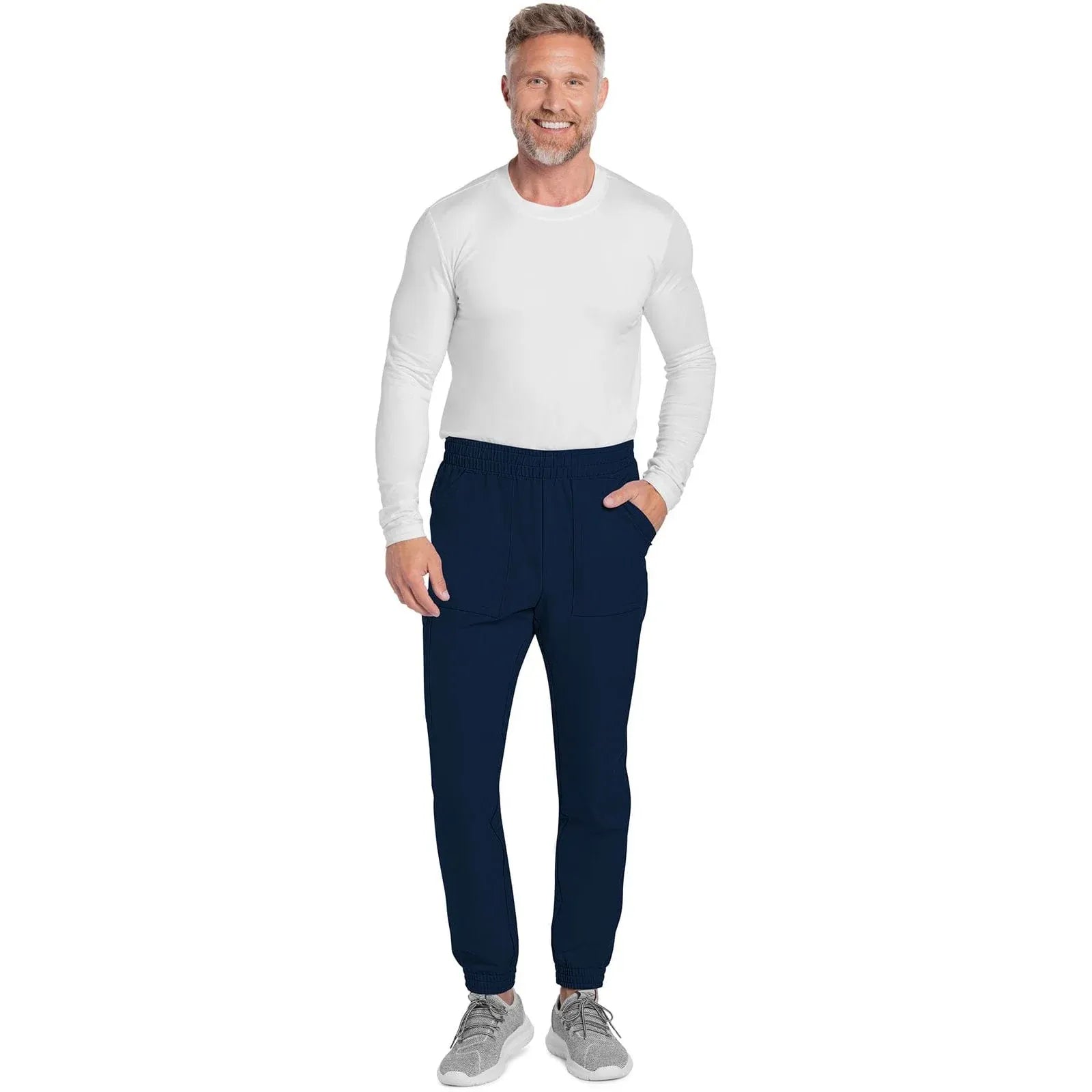 Cherokee Scrubs Pants Cherokee Originals Ultra CK278A Mens Jogger Men Pant Navy