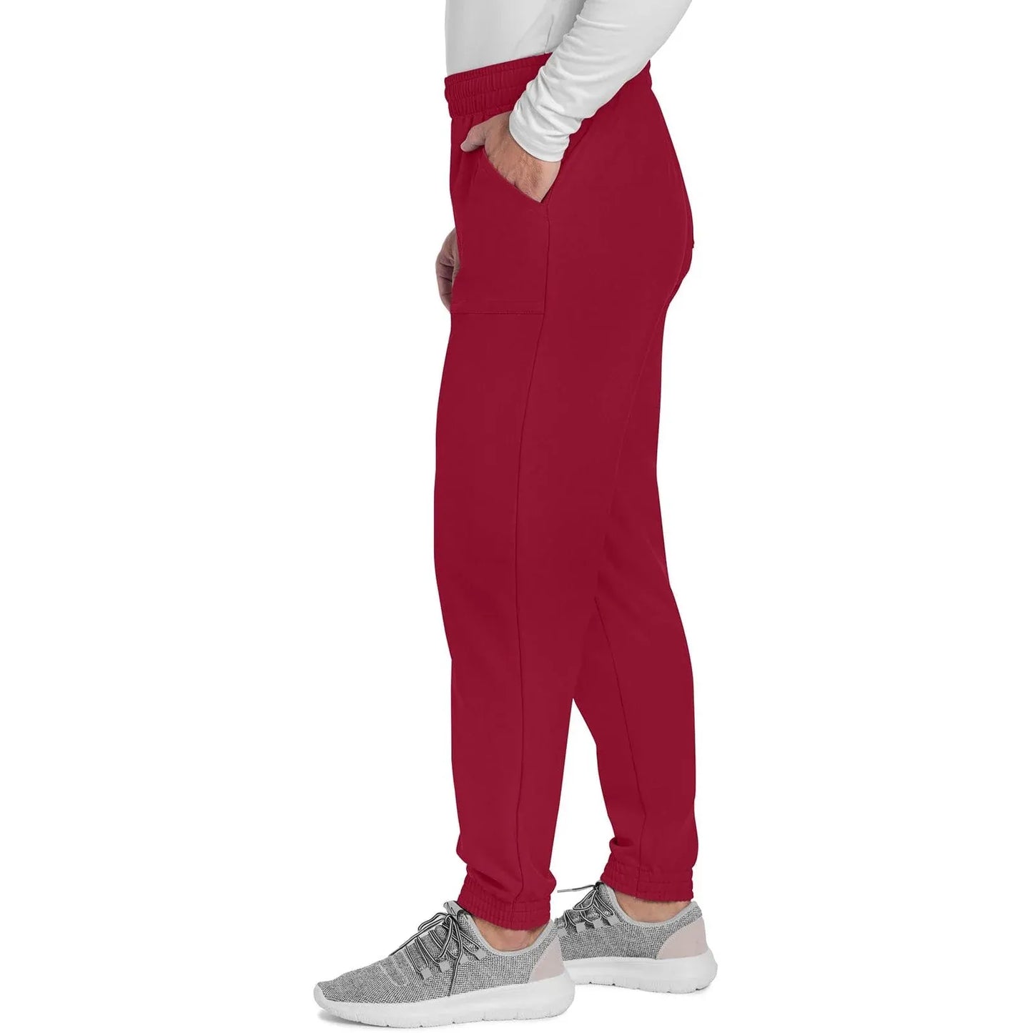 Cherokee Originals Ultra CK278A Mens Jogger Scrubs Pant Red