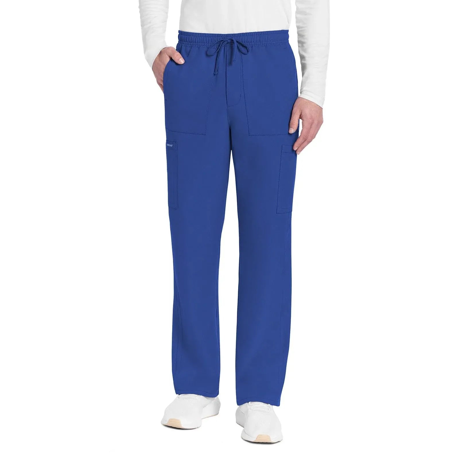 Cherokee Scrubs Pants 3XL Cherokee Originals Ultra CK279A Mens City Straight Leg Scrubs Pants Galaxy Blue