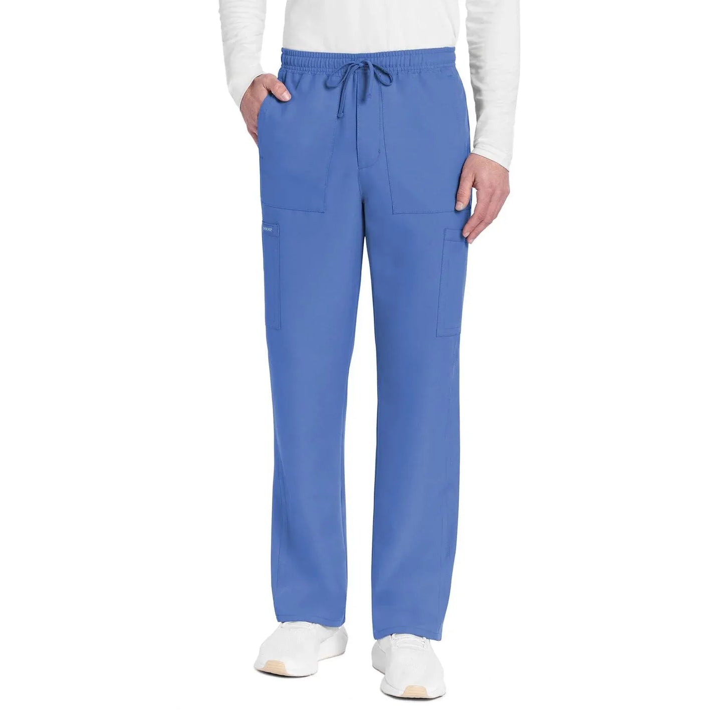 Cherokee Scrubs Pants 5XL Cherokee Originals Ultra CK279A Mens City Straight Leg Scrubs Pants Pants Ciel