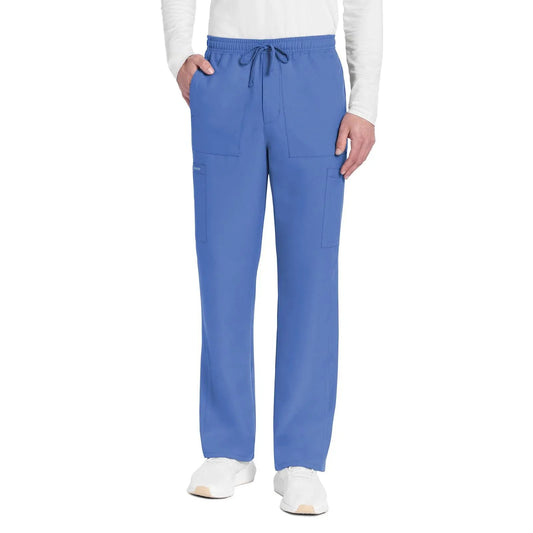 Cherokee Scrubs Pants 5XL Cherokee Originals Ultra CK279A Mens City Straight Leg Scrubs Pants Pants Ciel