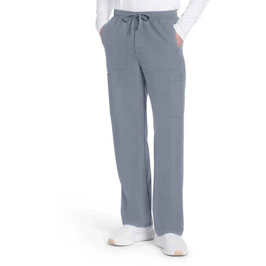 Cherokee Originals Ultra CK279A Mens Straight Leg Scrubs Pant Grey