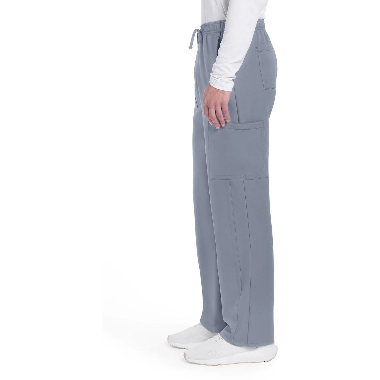 Cherokee Originals Ultra CK279A Mens Straight Leg Scrubs Pant Grey