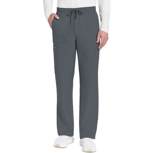 Cherokee Scrubs Pants 6XL Cherokee Originals Ultra CK279A Mens Straight Leg Scrubs Pant Pewter
