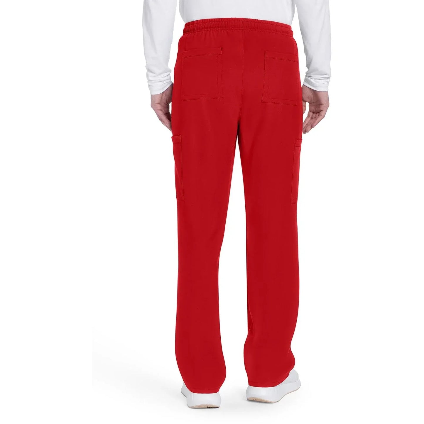Cherokee Originals Ultra CK279A Mens Straight Leg Scrubs Pant Red