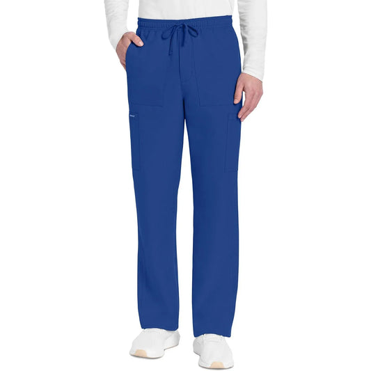 Cherokee Scrubs Pants 6XL Cherokee Originals Ultra CK279A Mens Straight Leg Scrubs Pant Royal