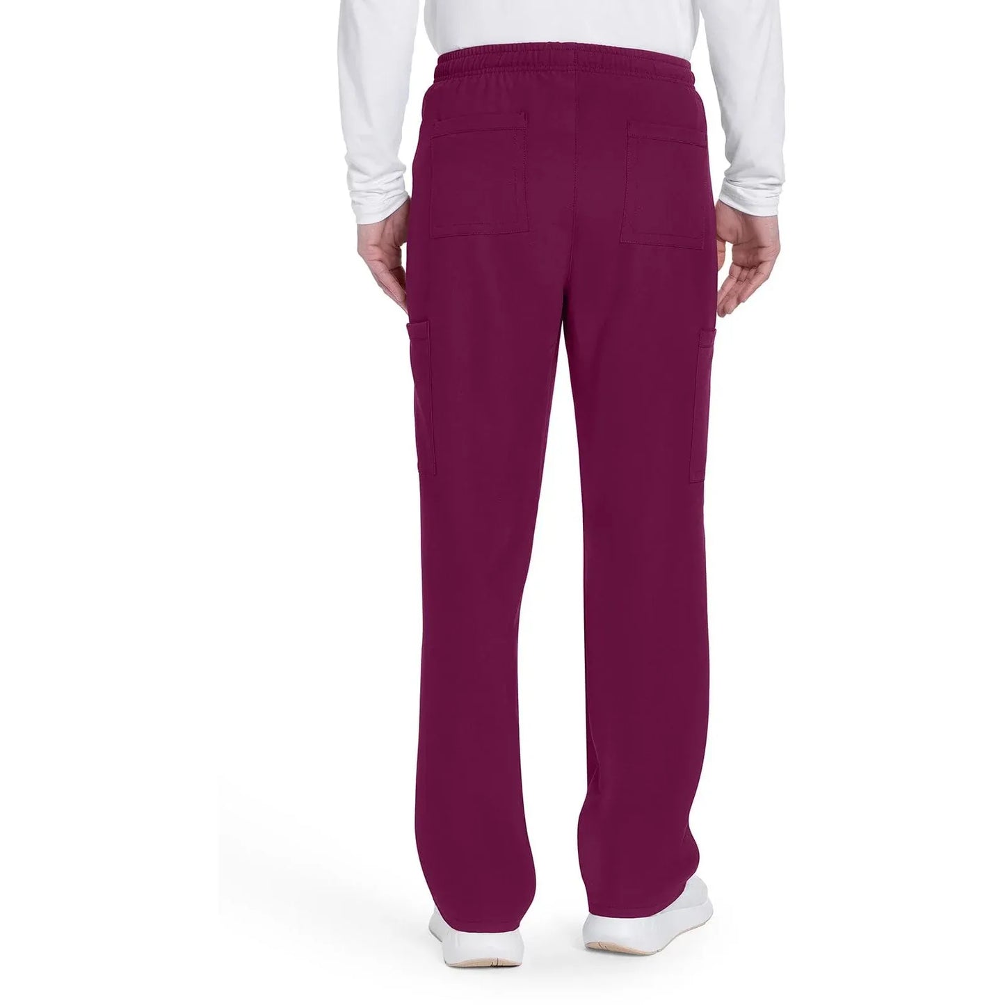 Cherokee Originals Ultra CK279A Mens Straight Leg Scrubs Pant Wine