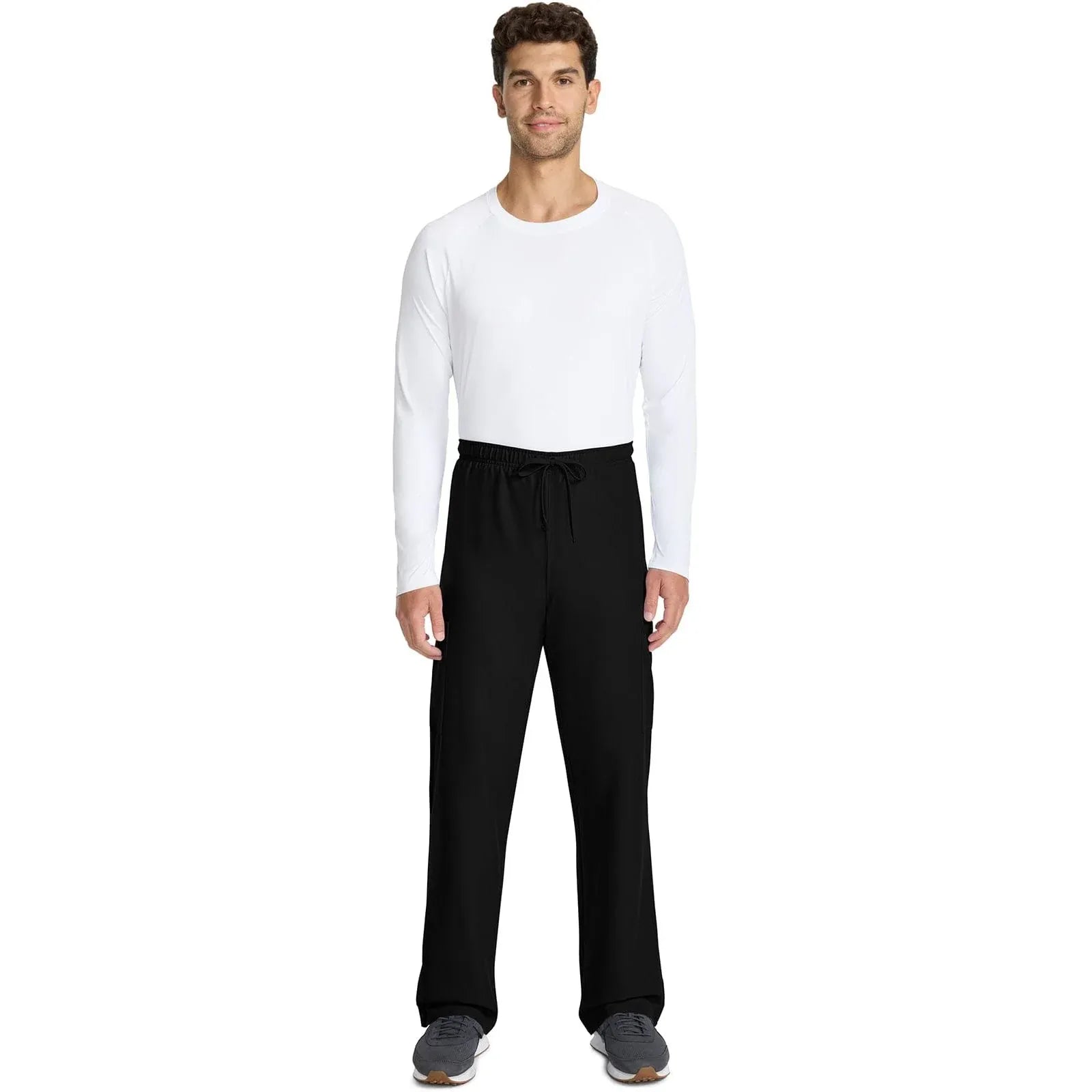 Cherokee Scrubs Pants Cherokee Originals Ultra CK280A Unisex Straight Leg Scrub Pant Black