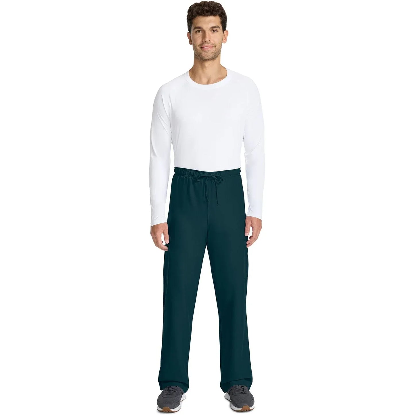Cherokee Scrubs Pants Cherokee Originals Ultra CK280A Unisex Straight Leg Scrub Pant Caribbean Blue
