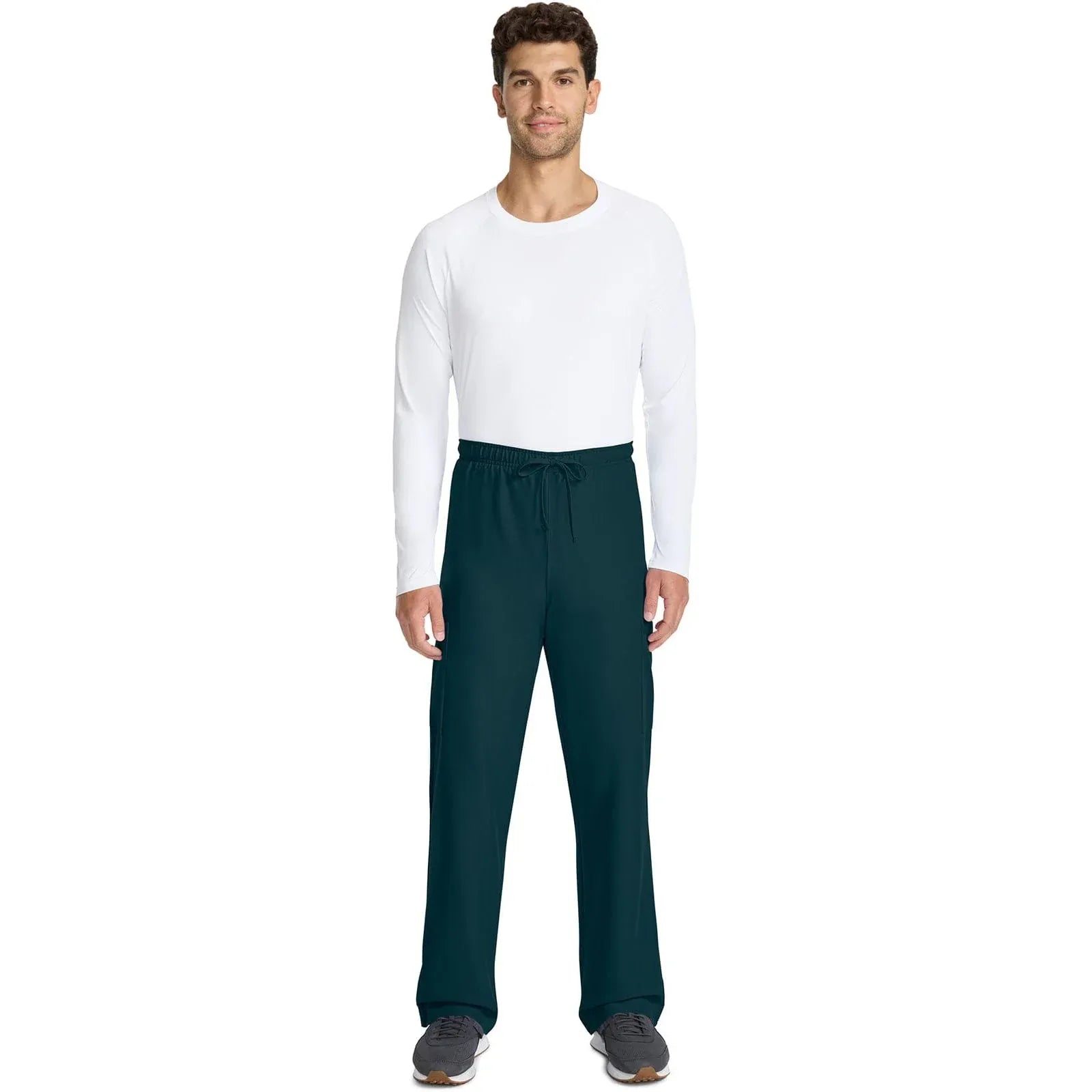 Cherokee Scrubs Pants Cherokee Originals Ultra CK280A Unisex Straight Leg Scrub Pant Caribbean Blue