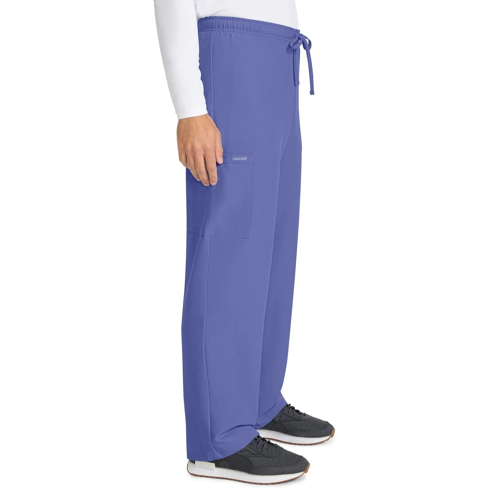 Cherokee Scrubs Pants Cherokee Originals Ultra CK280A Unisex Straight Leg Scrub Pant Ciel