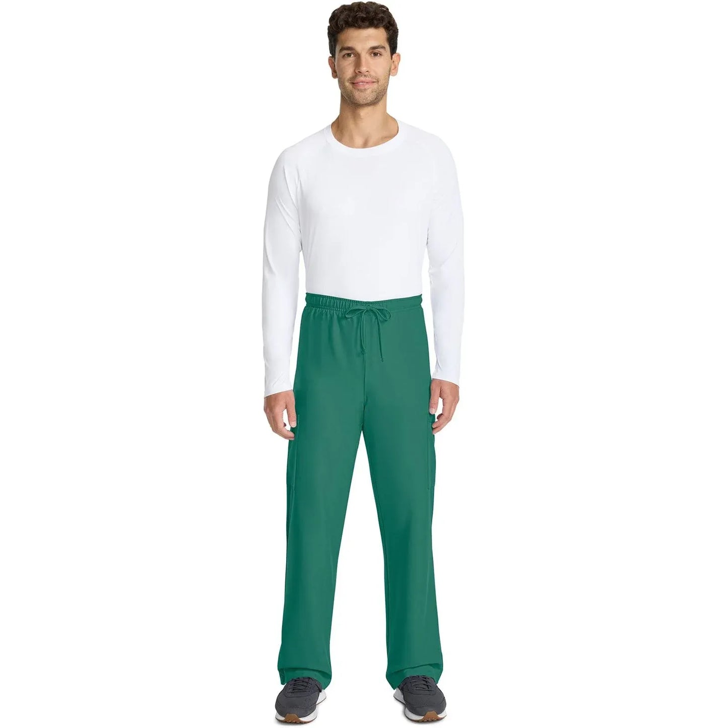 Cherokee Scrubs Pants Cherokee Originals Ultra CK280A Unisex Straight Leg Scrub Pant Hunter Green
