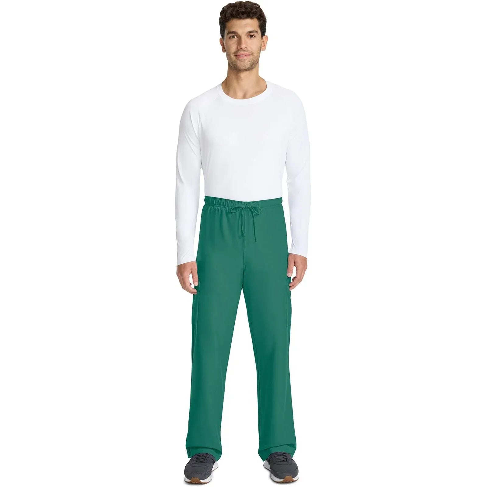 Cherokee Scrubs Pants Cherokee Originals Ultra CK280A Unisex Straight Leg Scrub Pant Hunter Green