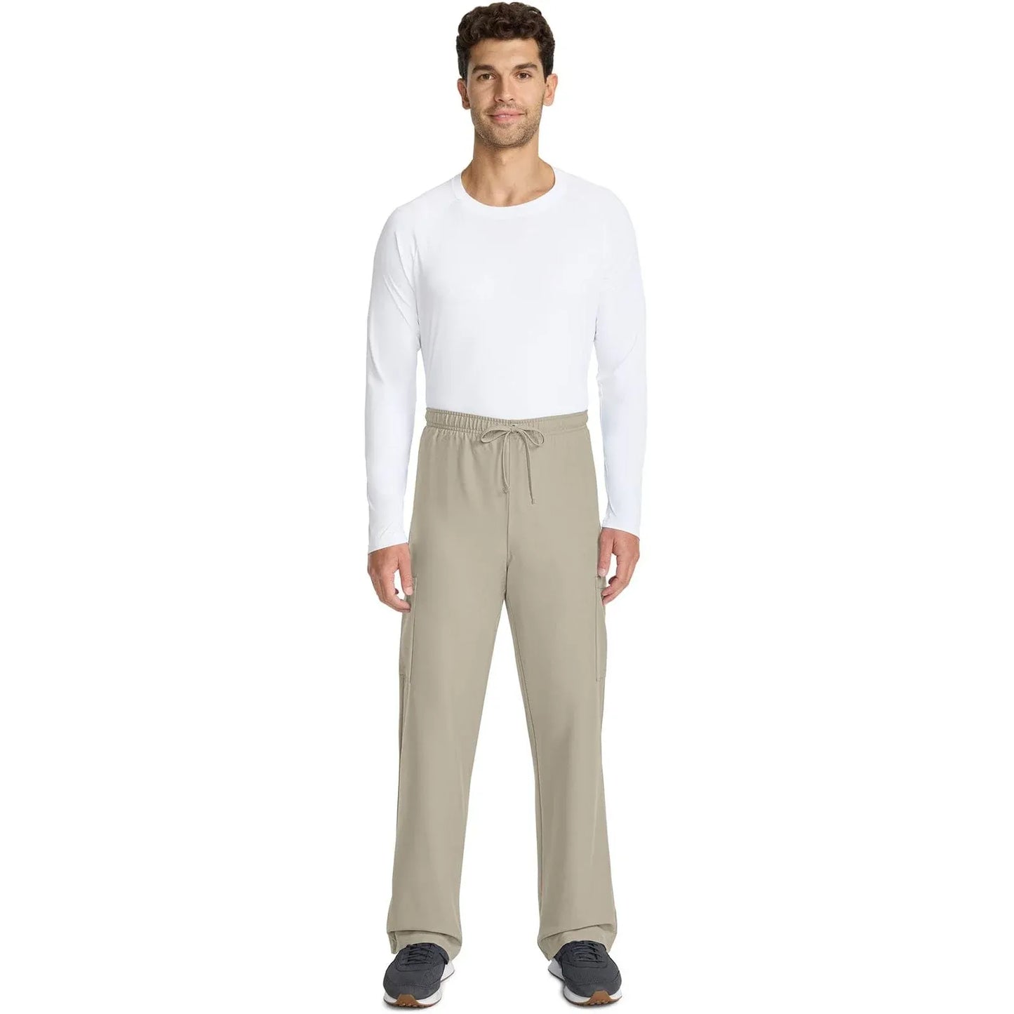 Cherokee Originals Ultra CK280A Unisex Straight Leg Scrub Pant Khaki