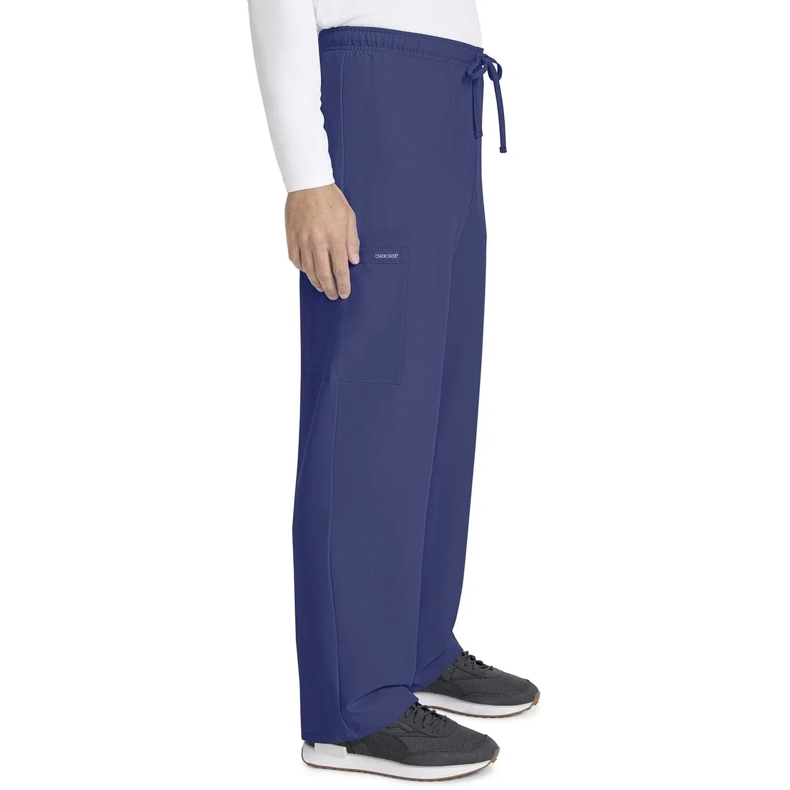 Cherokee Scrubs Pants Cherokee Originals Ultra CK280A Unisex Straight Leg Scrub Pant Navy