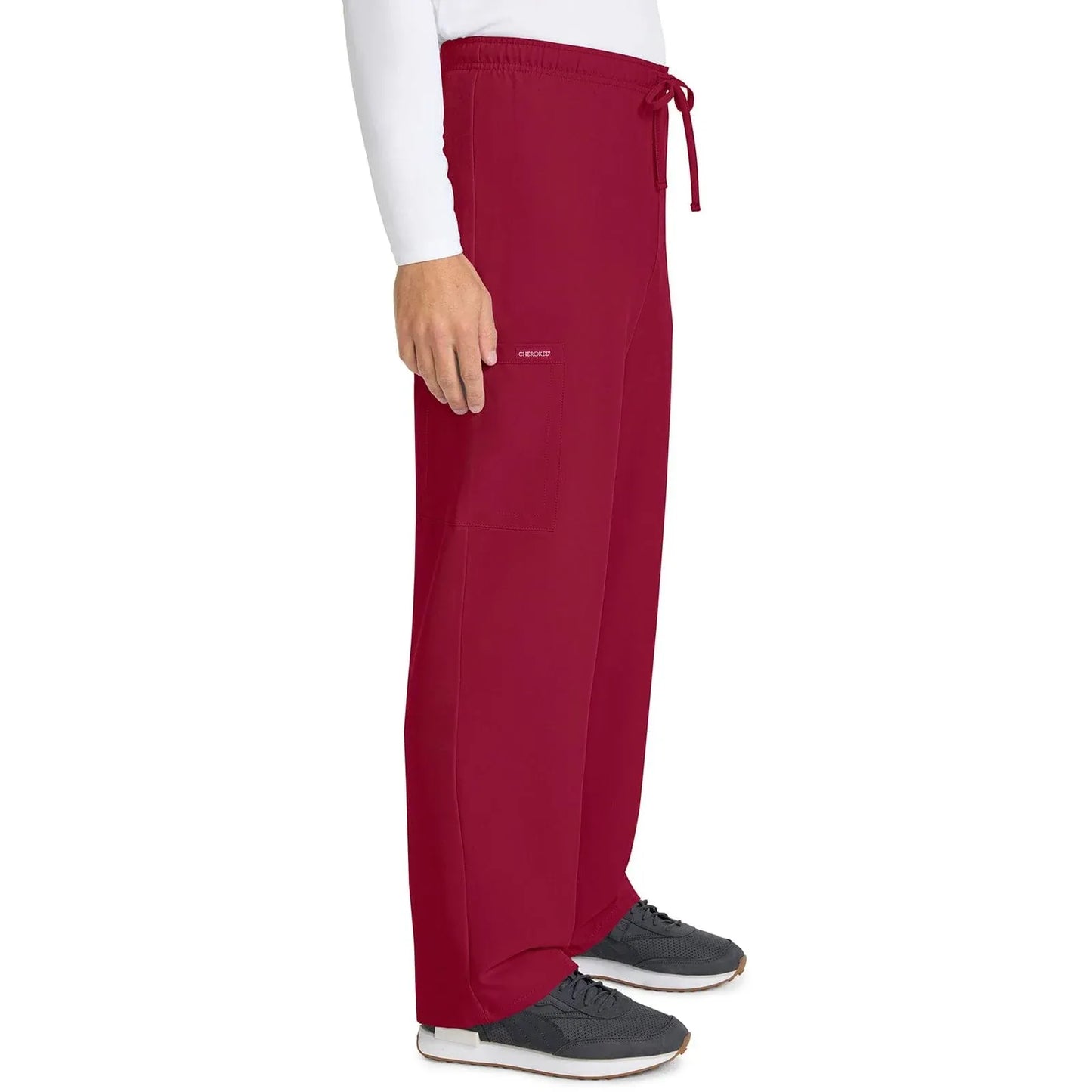 Cherokee Originals Ultra CK280A Unisex Straight Leg Scrub Pant Red