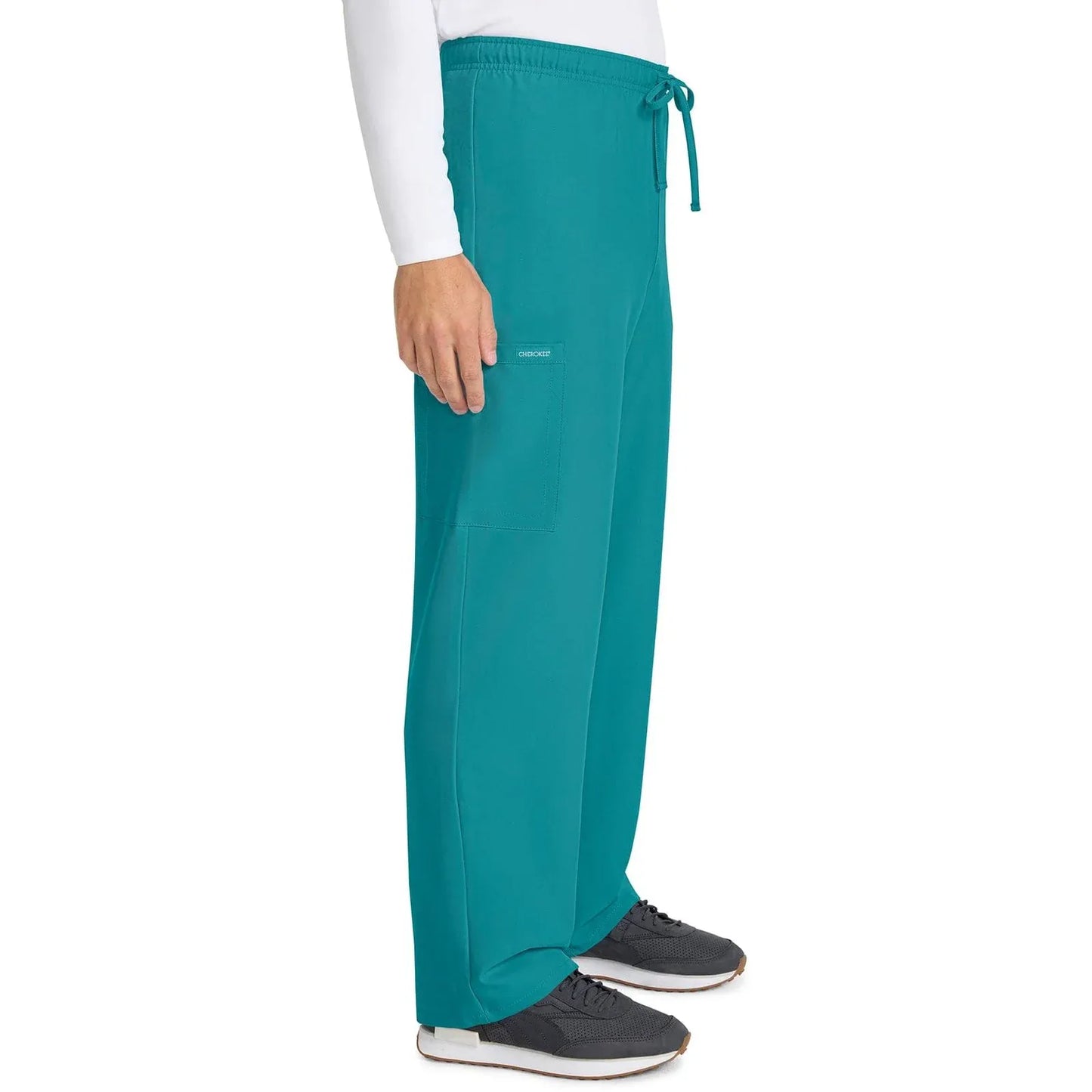 Cherokee Originals Ultra CK280A Unisex Straight Leg Scrub Pant Teal Blue