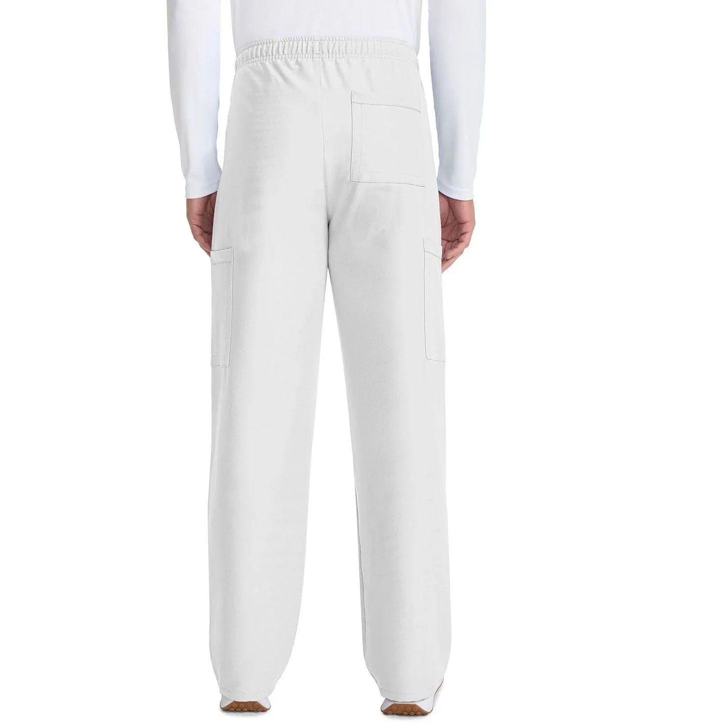 Cherokee Originals Ultra CK280A Unisex Straight Leg Scrub Pant White