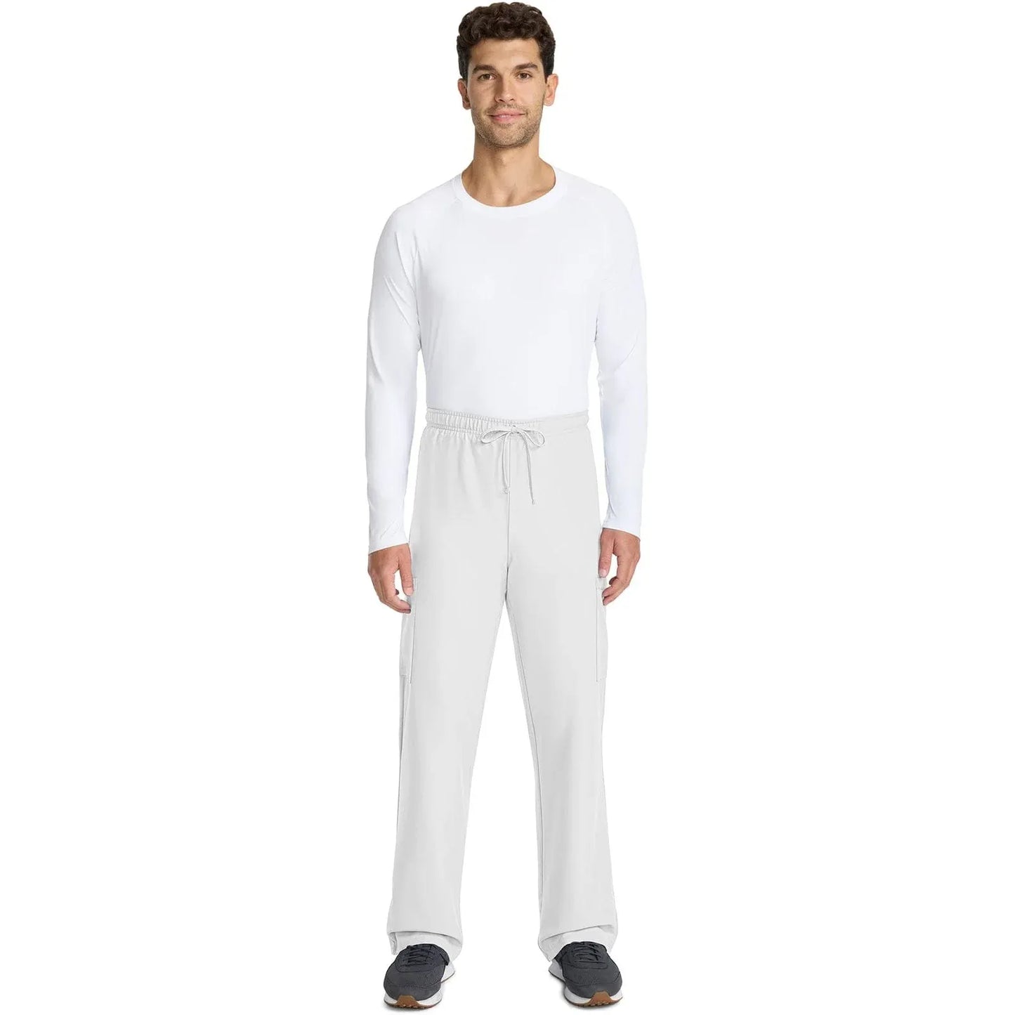 Cherokee Originals Ultra CK280A Unisex Straight Leg Scrub Pant White