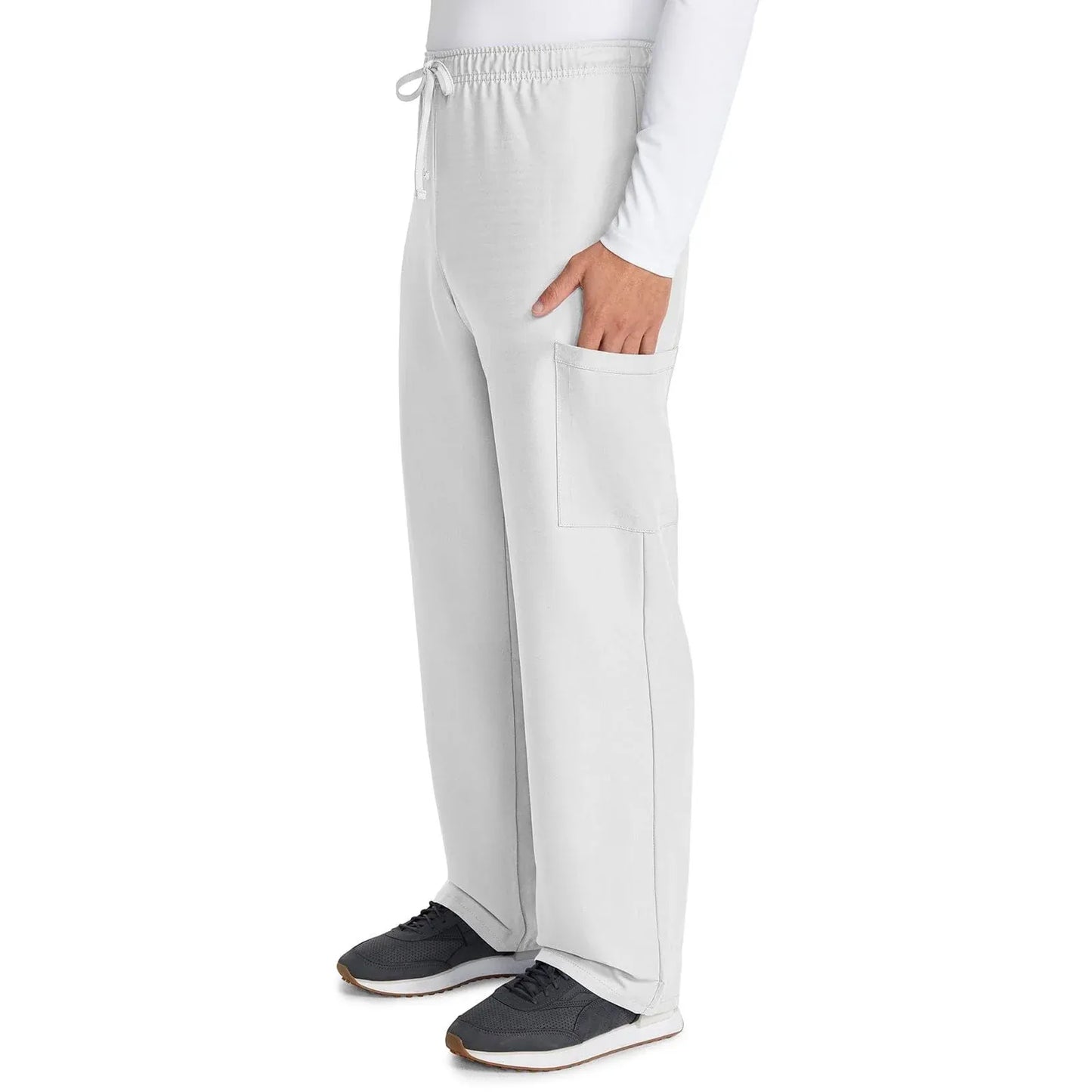 Cherokee Originals Ultra CK280A Unisex Straight Leg Scrub Pant White
