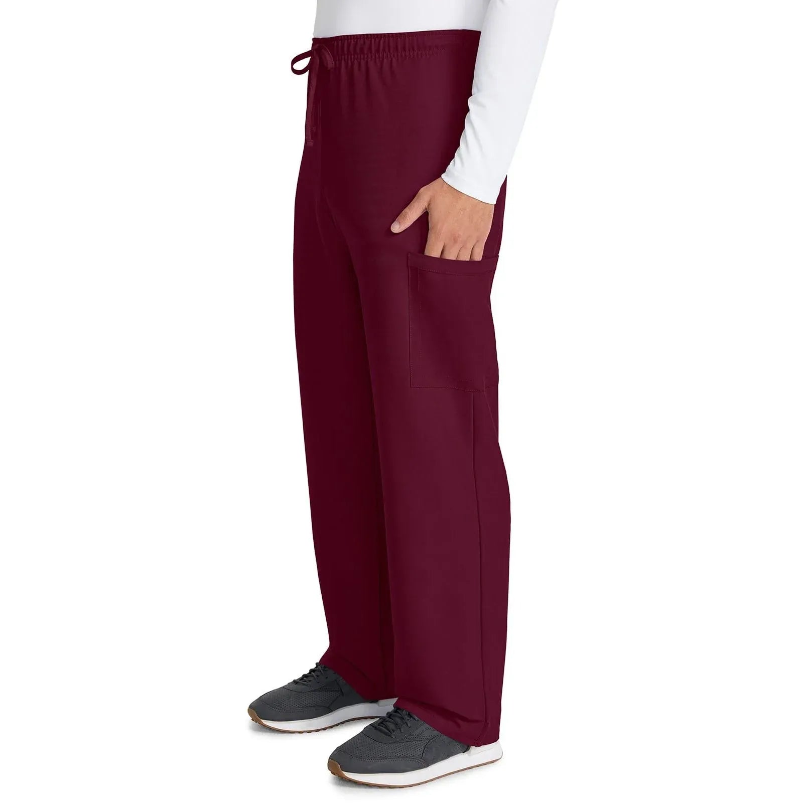 Cherokee Scrubs Pants Cherokee Originals Ultra CK280A Unisex Straight Leg Scrub Pant Wine