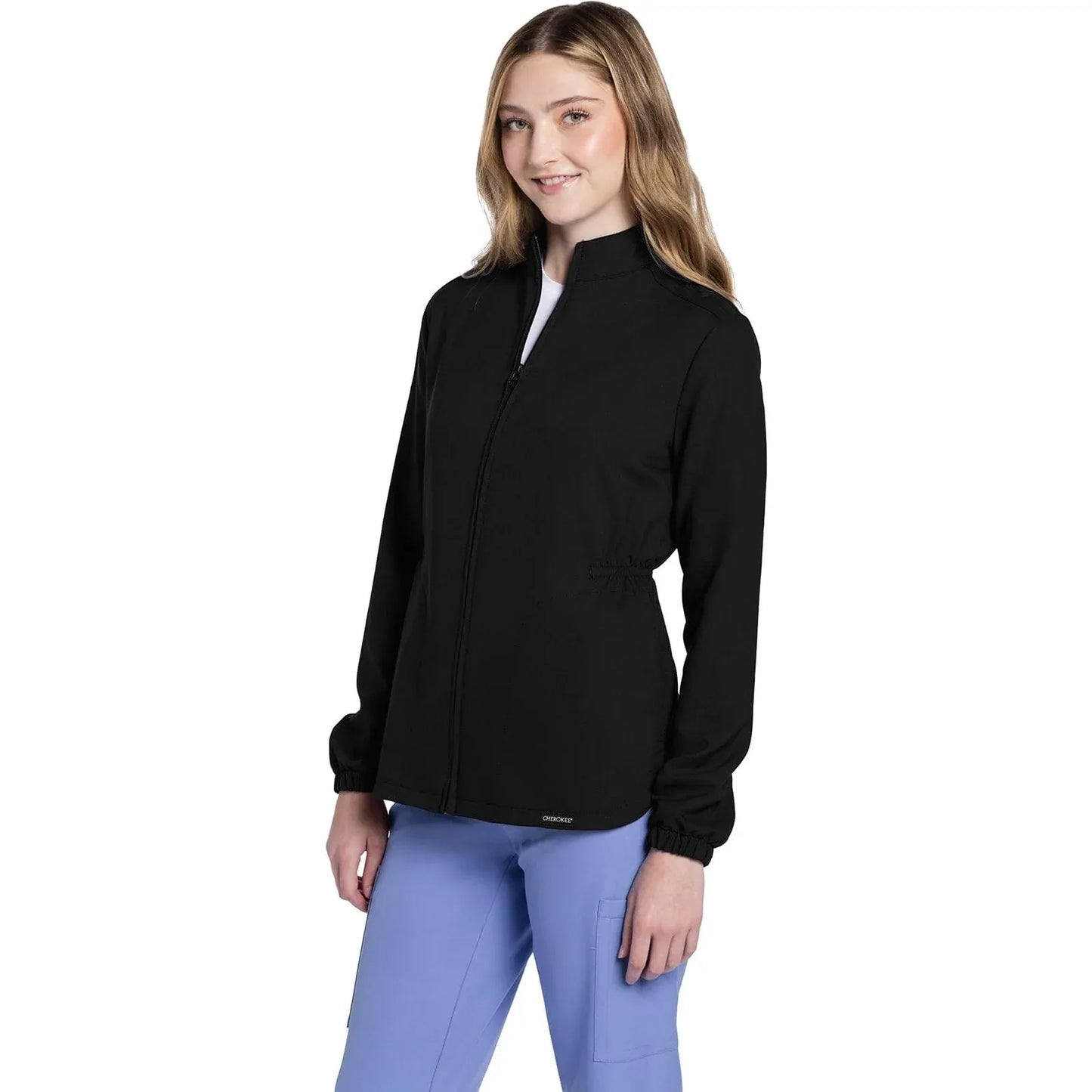 Cherokee Originals Ultra CK391A – Women’s Scrub Jacket in Black