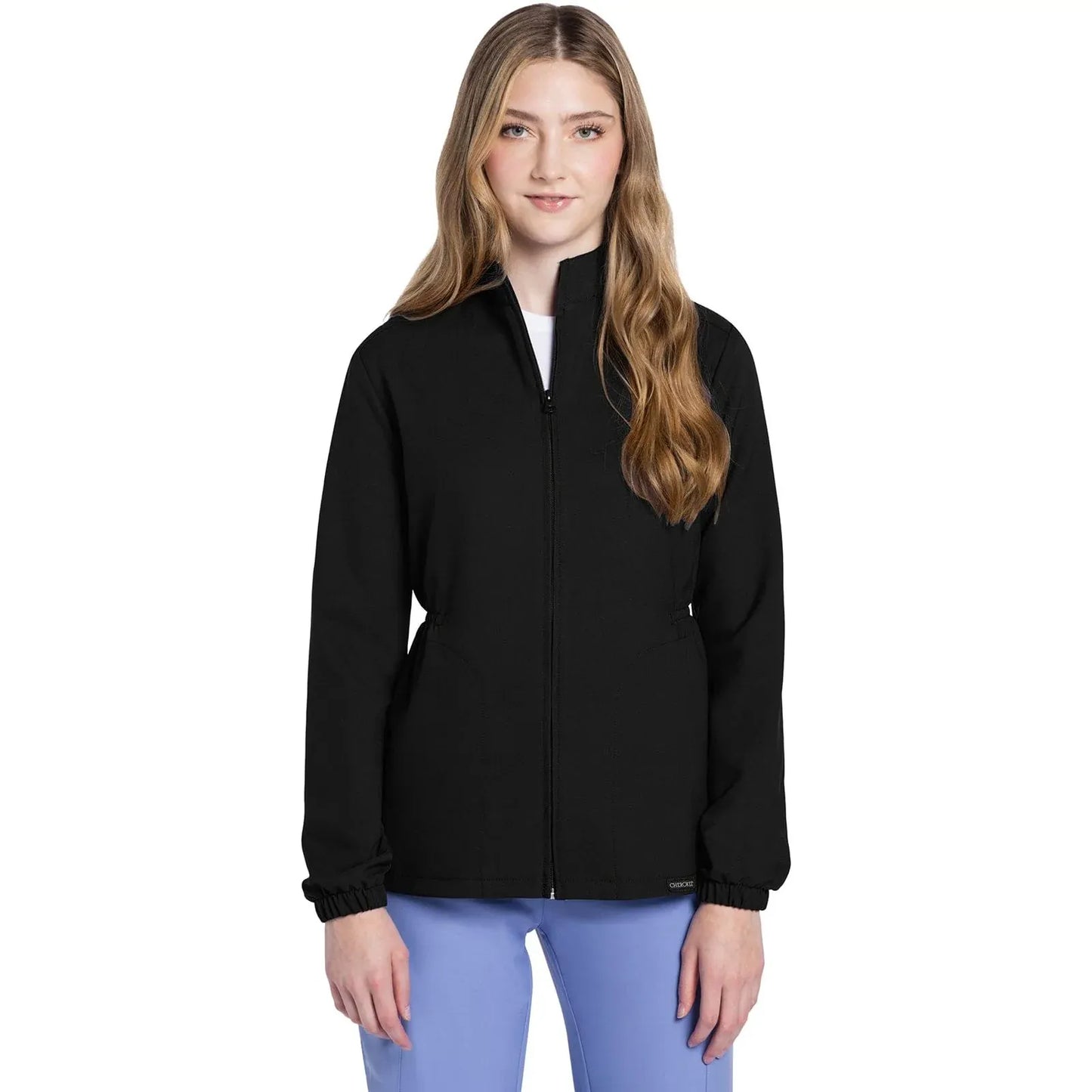 Cherokee Originals Ultra CK391A – Women’s Scrub Jacket in Black