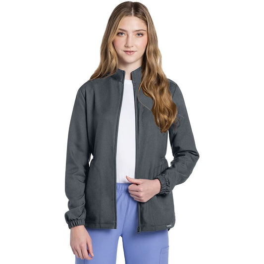 Cherokee Originals Ultra CK391A – Women’s Scrub Jacket in Pewter